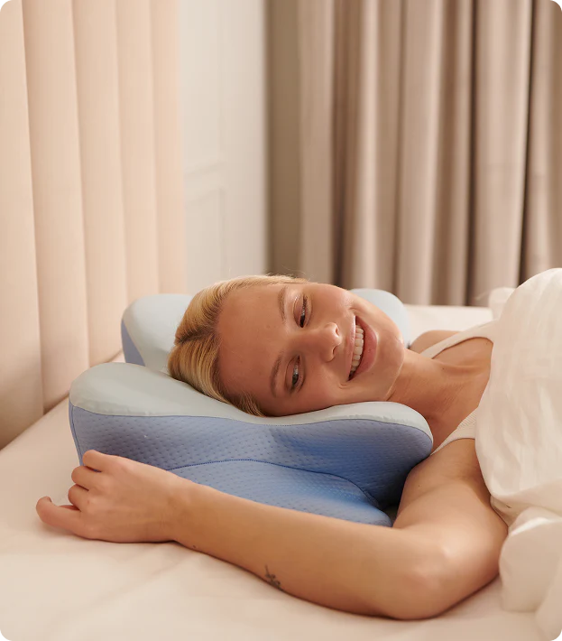Derila Ergo Butterfly Pillow — Shoulder Gap Support for Side Sleepers